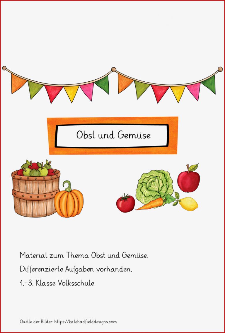 Obst und Gemüse