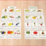 Obst Und Gemüse sortieren Und ordnen Nach Kategorien üben