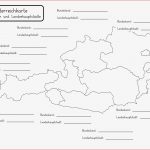 Österreich – Verschiedene Übungen An Der Landkarte