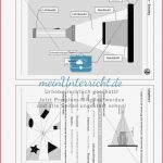 Optik Schatten Meinunterricht