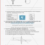 Optik Test Lernzielkontrolle Zur Lichtbrechung Und