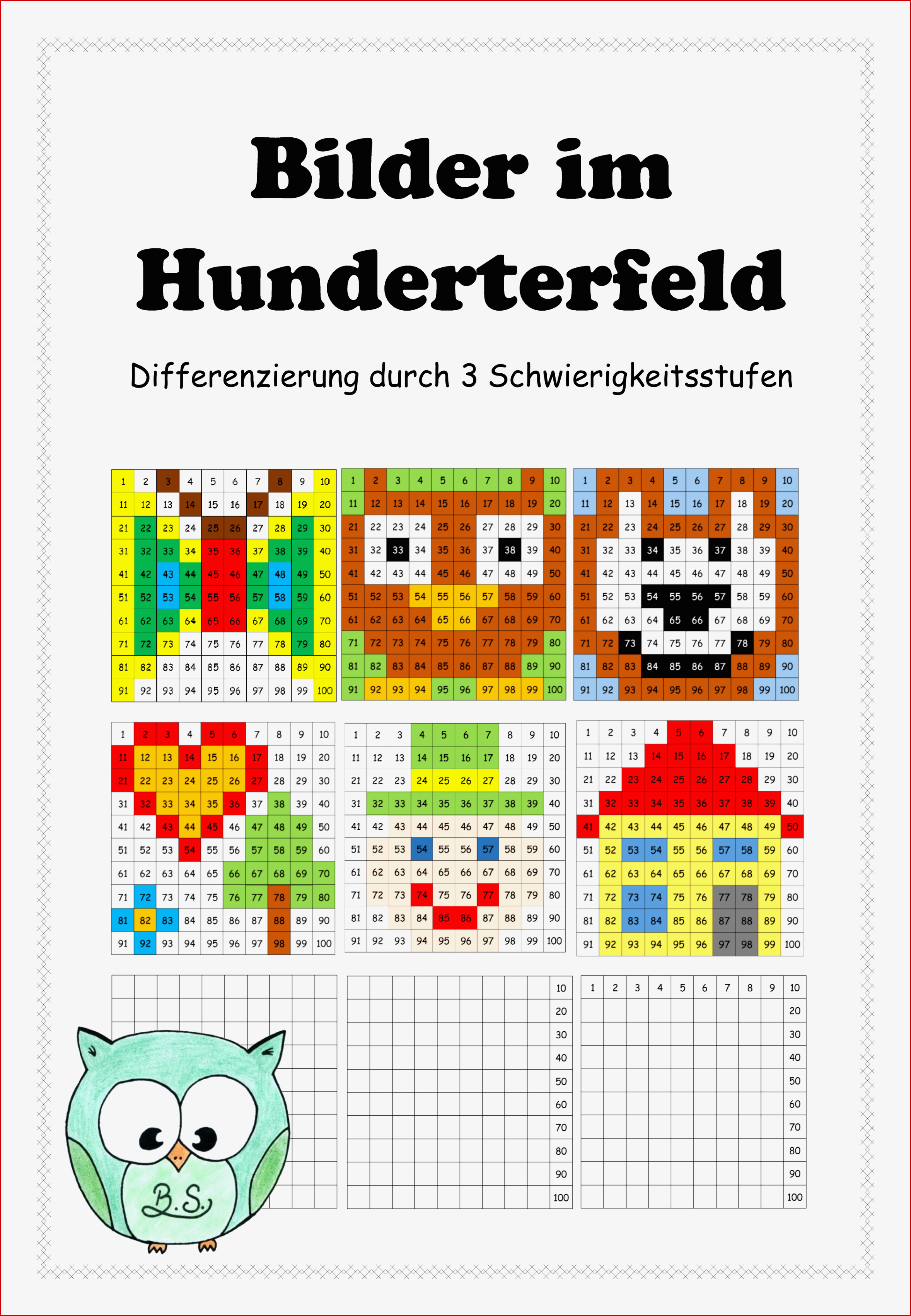 Orientierung Im Hunderterfeld – Unterrichtsmaterial Im