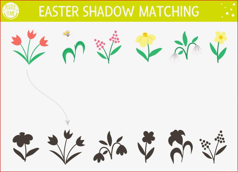 Ostern Schattenanpassungsaktivität für Kinder lustiges zum Herunterladen Ostern Schattenanpassungsaktivität für Kinder lustiges