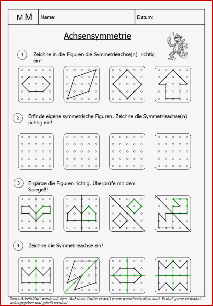 Owlmail Achsensymmetrie Am Geobrett