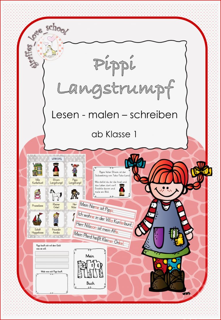 Paket Pippi Langstrumpf schulschließung