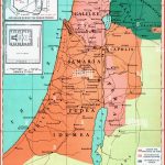 Palästina Zur Zeit Jesu Arbeitsblatt Karte Von Pal Stina