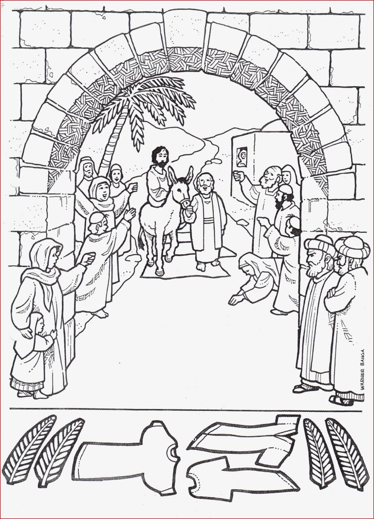 Palmsonntag Grundschule Jesus Entry Into Jerusalem Palm