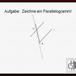 Parallelogramm Mit Geodreieck Zeichnen