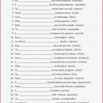 Passé Posé Des Verbes Irréguliers Feuille De Travail 6