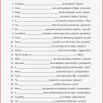 Passé Posé Des Verbes Irréguliers Feuille De Travail 7