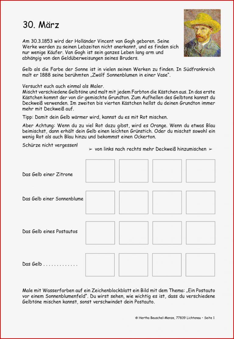Paul Klee Arbeitsblätter Grundschule Worksheets