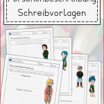 Personenbeschreibung Steckbrief