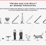 Peter Und Der Wolf Arbeitsblätter Kindergarten Worksheets