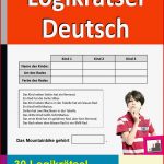 Pfiffige Logicals Zum Training Des Logischen Denkens