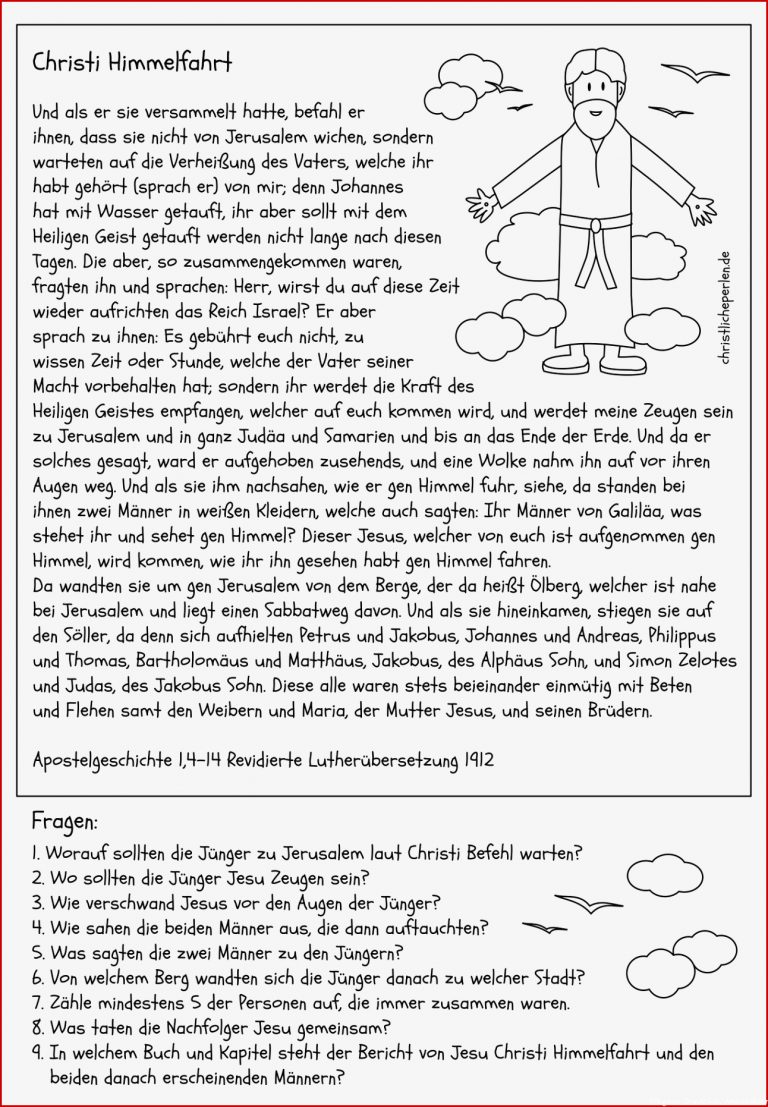 Pfingsten Grundschule Arbeitsblätter Worksheets