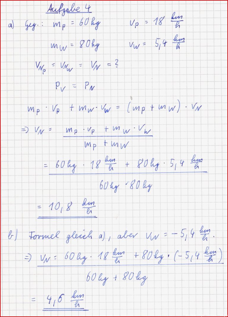 Physik 10 Arbeitsblatt Impuls Lösungen – Rmg Wiki