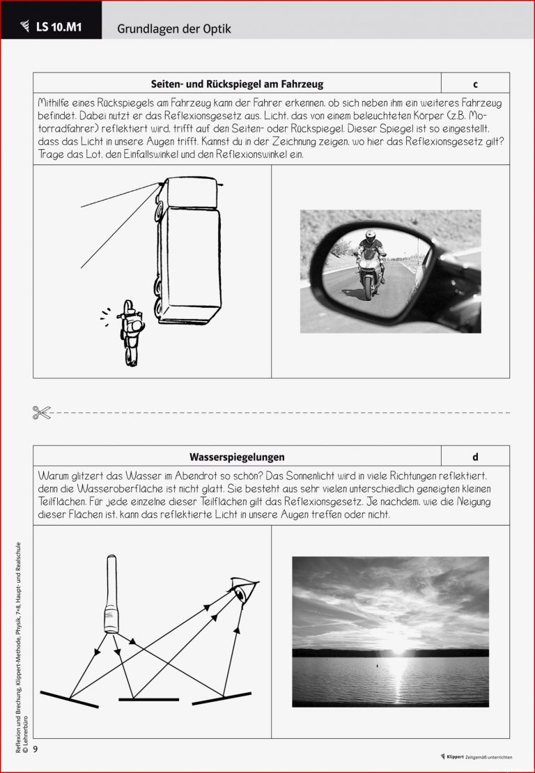 Physik · Arbeitsblätter · Sekundarstufe I · Lehrerbüro