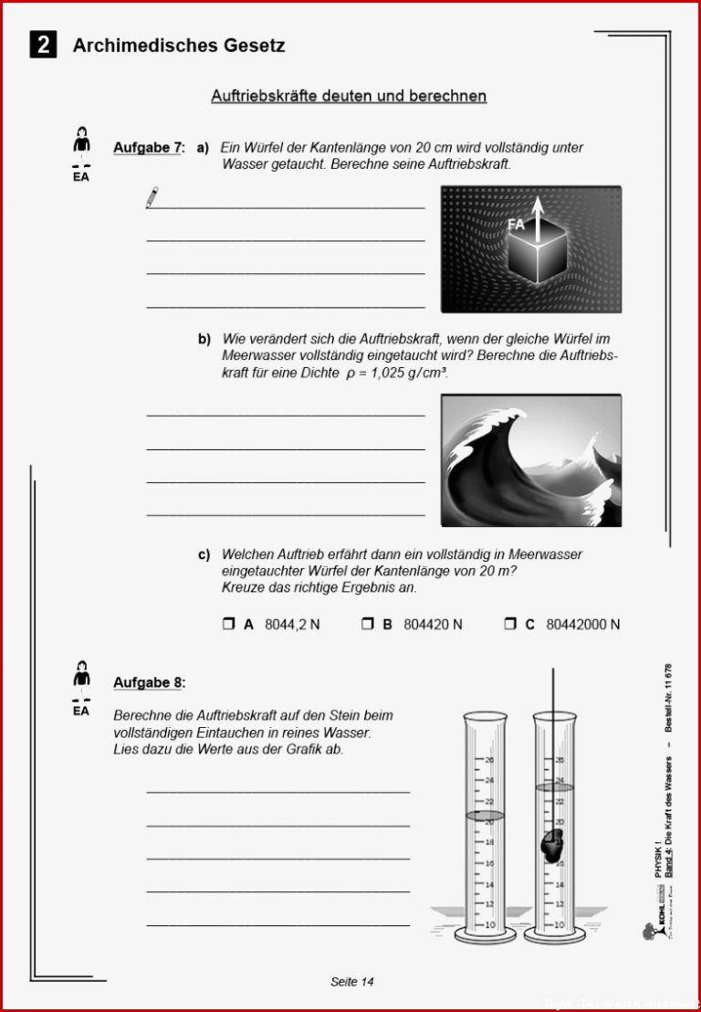 Physik Band 4 Die Kraft Des Wassers Pdf Ab 10 J