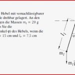 Physik Geknickter Hebel Im Gleichgewicht