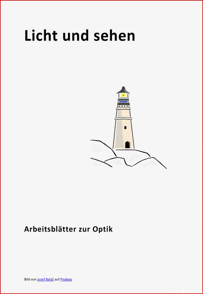 Physik Klasse 6 Optik Arbeitsblätter Worksheets