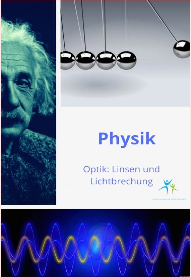 Physik Optik Linsen und Lichtbrechung