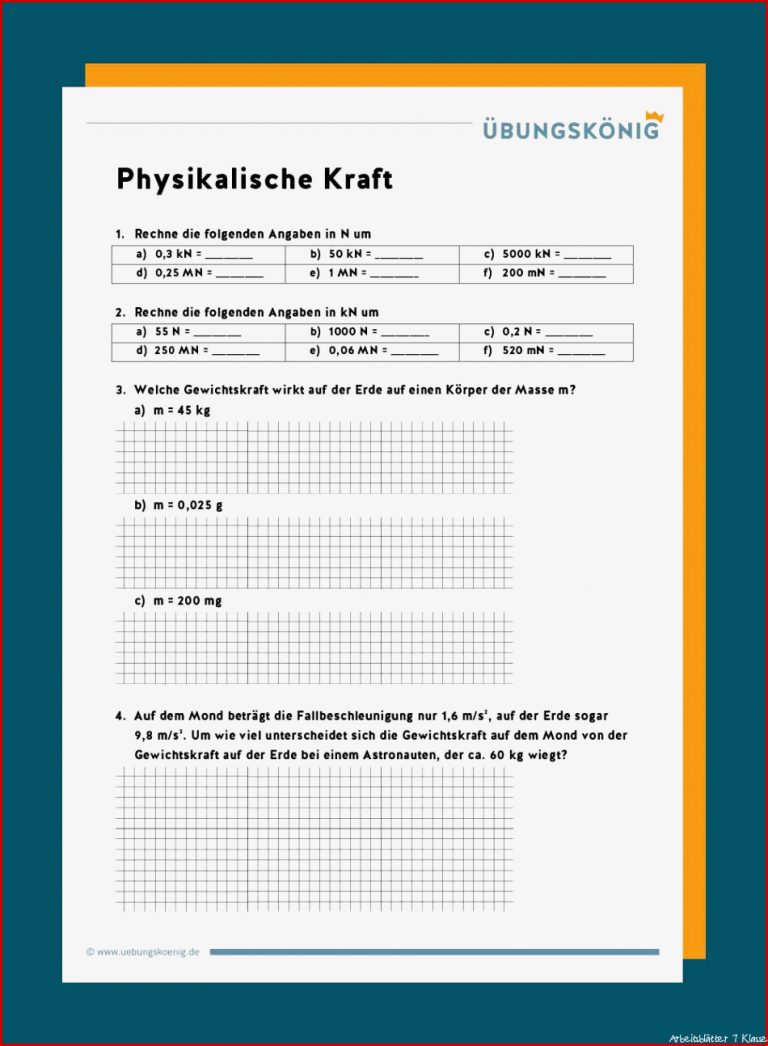 Physikalische Kraft