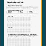 Physikalische Kraft - 7. Klasse