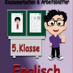 Pin Auf 5.klasse Englisch Arbeitsblatt Klassenarbeit