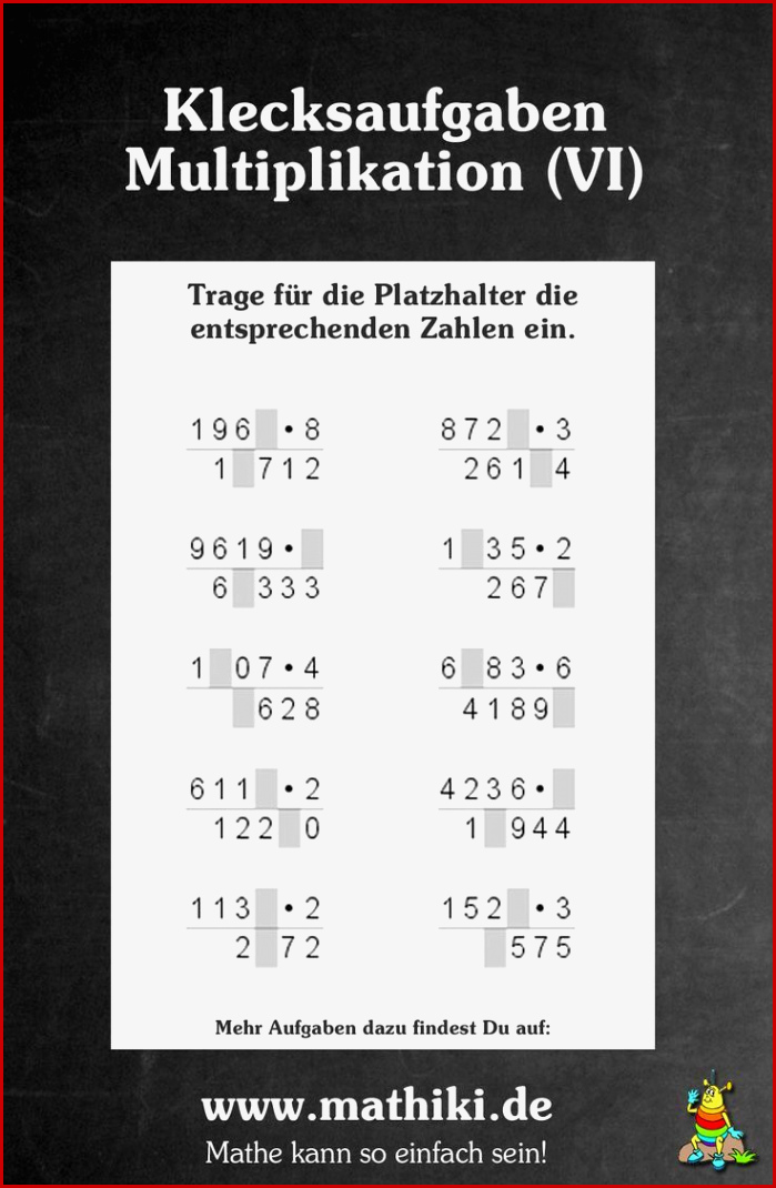 Pin Auf Mathe 5 Klasse