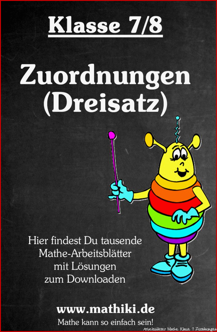 Pin auf Mathe Klasse 7 8