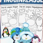 Pinguinklasse Pinguin Unsere Klasse Arbeitsblätter