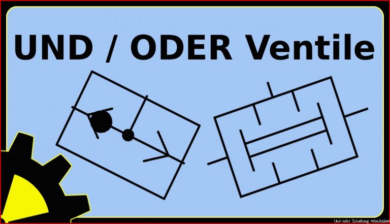 Pneumatic AND OR circuit simply explained exercise