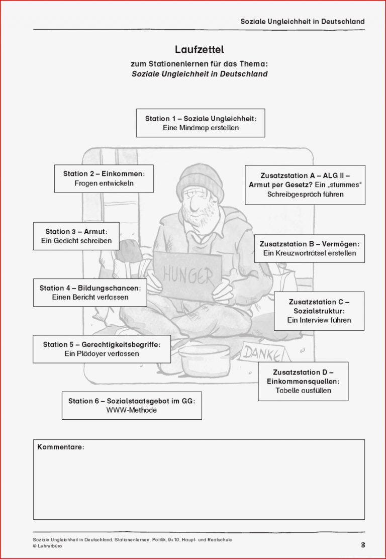 Politik · Arbeitsblätter · Sekundarstufe I · Lehrerbüro