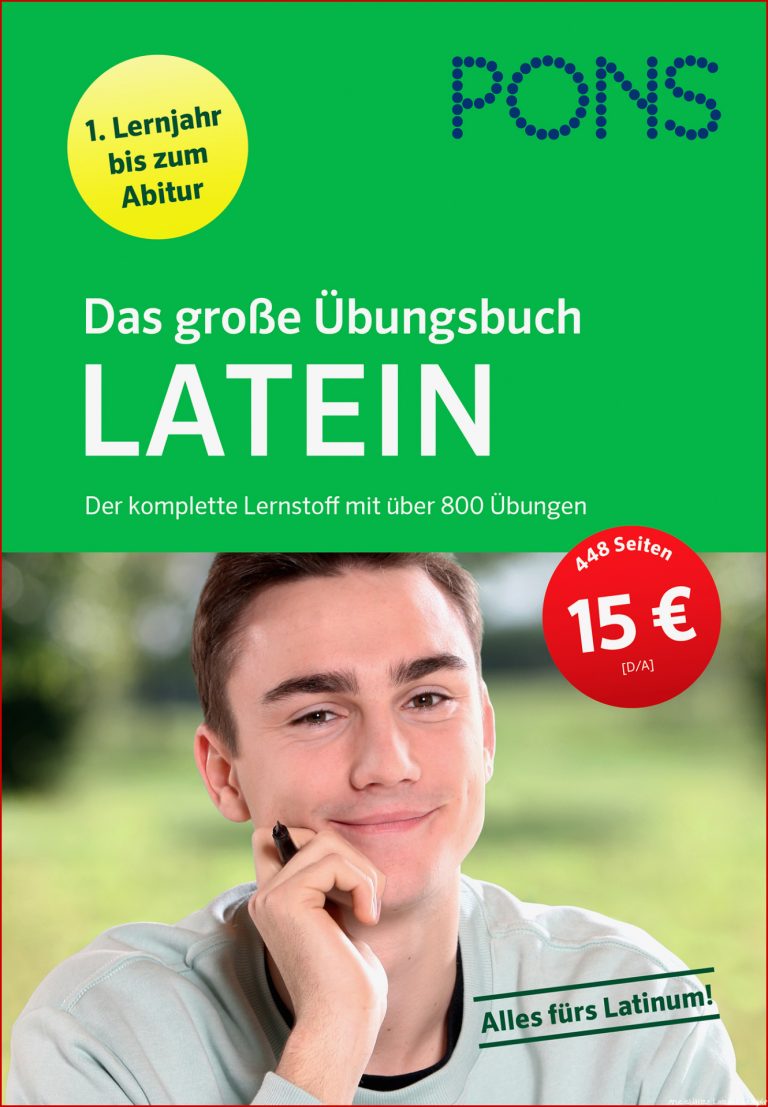 Pons Das Große Übungsbuch Latein 1 Lernjahr Bis Abitur