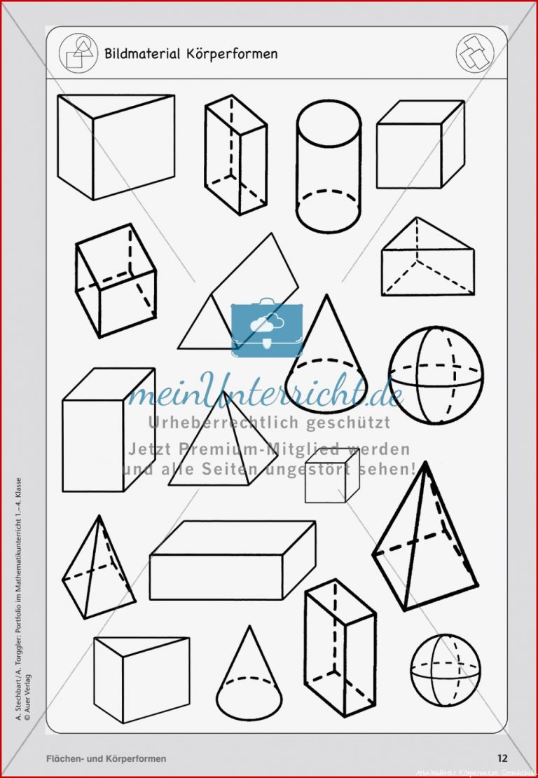 Portfolio Im Mathematikunterricht Flächen Und