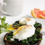 Portobello Mushroom Eggs Florentine Lean Green Nutrition