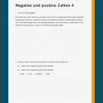 Positive Und Negative Ganze Zahlen