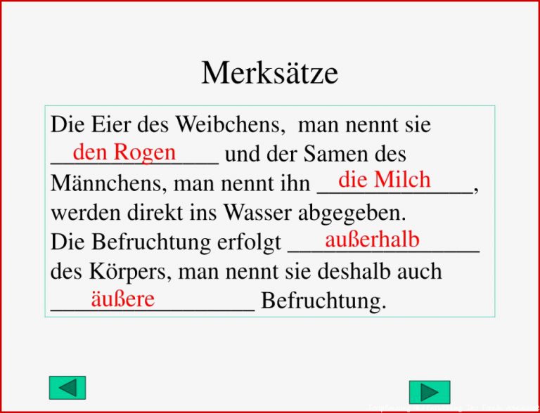 PPT 1 2 Fortpflanzung und Entwicklung bei Fischen