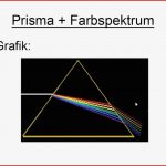 Prisma Und Farbspektrum