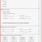 Probearbeit In Der 3 Klasse Längen Mm Cm M Km