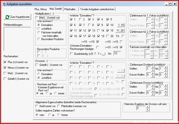 Programme:rechenblatt:start - Pabst-Software.de