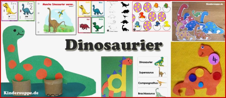 Projekt Dinosaurier Kindergarten und Kita Ideen