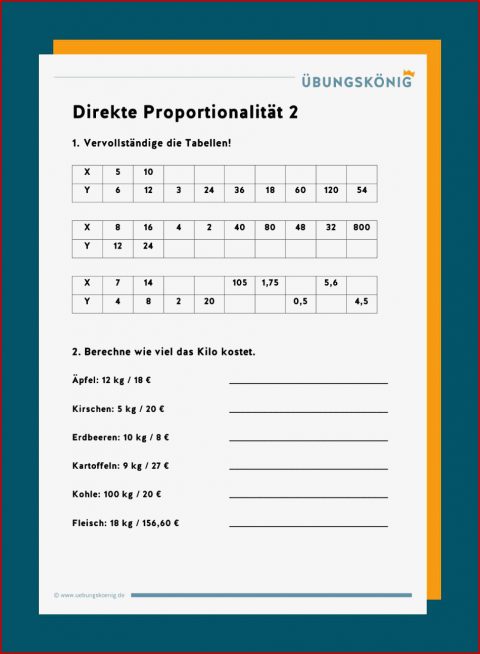 Proportionalität