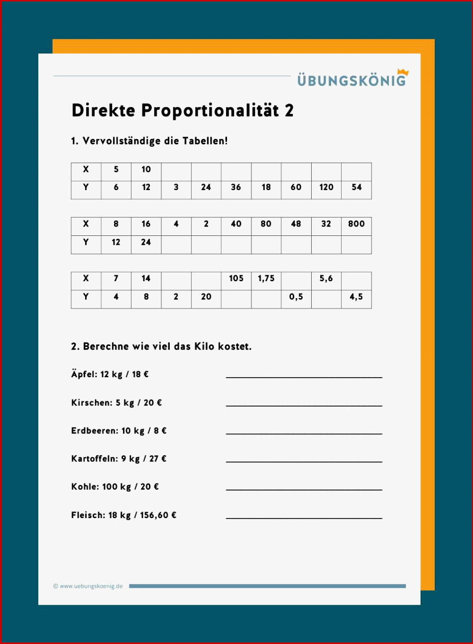 Proportionalität