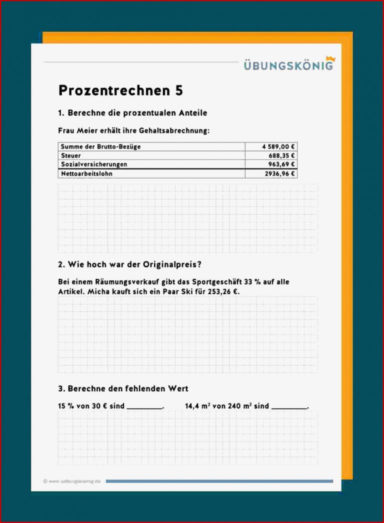 Prozentrechnung