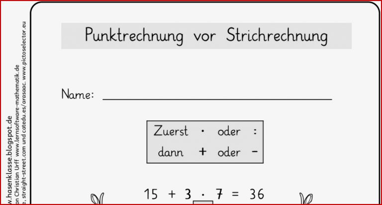 Punkt vor Strich pdf