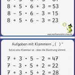 Punktrechnung Vor Punkt Vor Strichrechnung Klasse 3