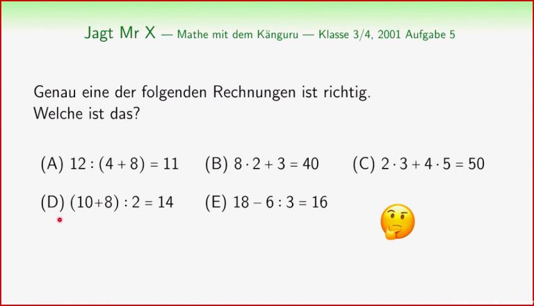 Punktrechnung Vor Punkt Vor Strichrechnung Klasse 3