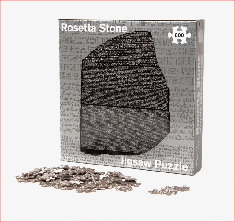 Puzzle: Stein von Rosette : KHM Shop