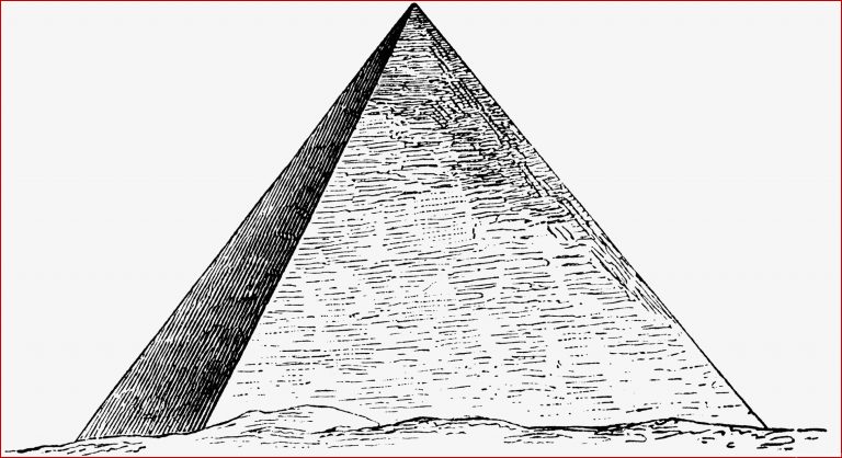 Pyramide Zeichnen Wie zeichnet man das Netz einer